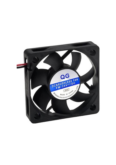 24v 5cm Fan - 50 50 10mm Soğutucu Fan - 50mm Kare Fan - 2 Pin
