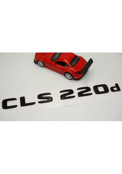 CLS 220d Bagaj Parlak Siyah ABS 3M 3D Yazı Logo