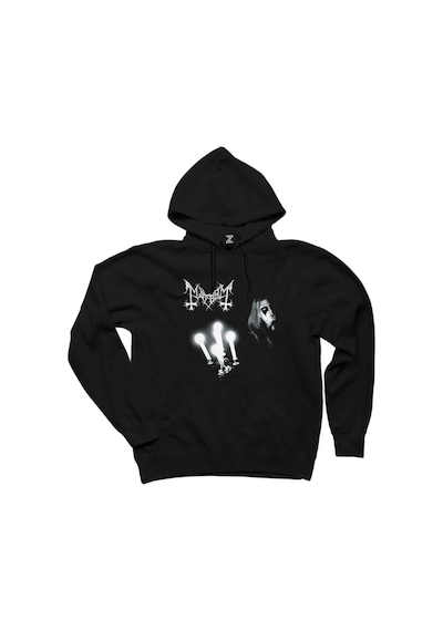 Mayhem Live in Leipzig Siyah Kapşonlu Sweatshirt Hoodie Siyah
