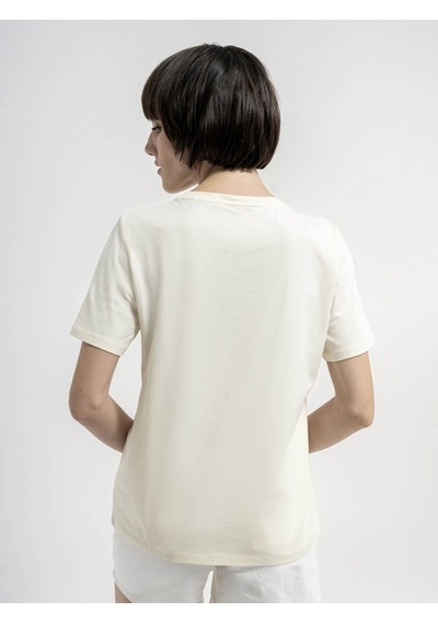 Loft Kadın T-shirt Ekru Lf2035284 24yp69000206 P6983