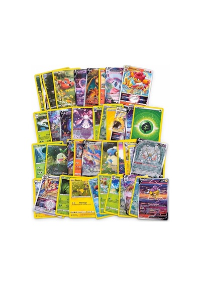 Cantex Tech Pokemon Scarlet & Violet Metal Kutu Karışık Gönderilir 5 Kutu 200-250 Kart Booster V-max - V-star - Standart Kart