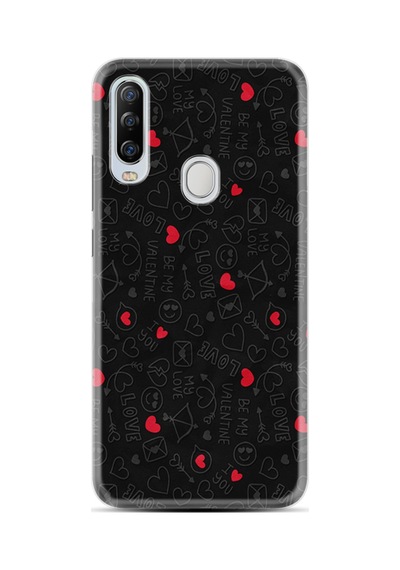 General Mobile Gm 20 Pro Kılıf Boutique Baskılı Resimli Siyah Kalp Ve Ok Pcode -064