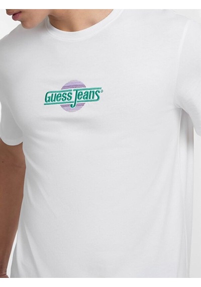 Guess Erkek Tişört-m5gı23k8hm0 Beyaz