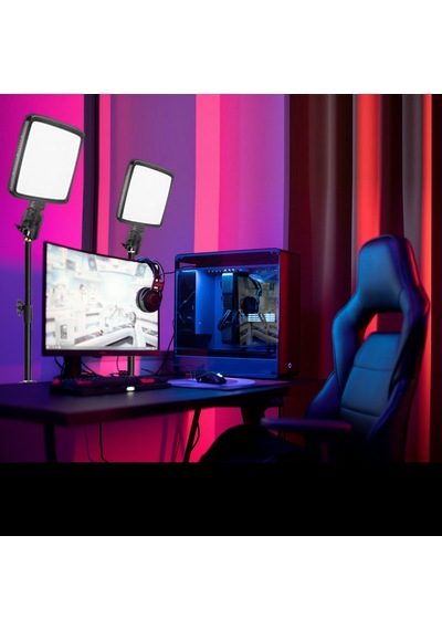 Gdx Pro Led Gx-300 & Godox Cl10 Ambians Gamer Yayıncı Led Işık Kiti