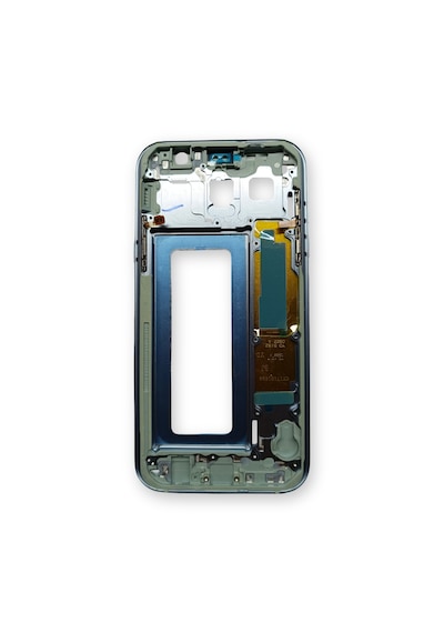 Samsung A720 Kasa Samsung Samsung Uyumlu Galaxy A7 2017 Mavi Renk Orta Kasa Çıtalı On Off Ses Tuş Bordu Açık Mavi