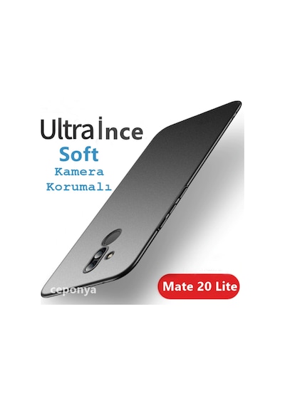 Huawei Mate 20 Lite Mat Kamera Korumalı Kaliteli Soft Kılıf