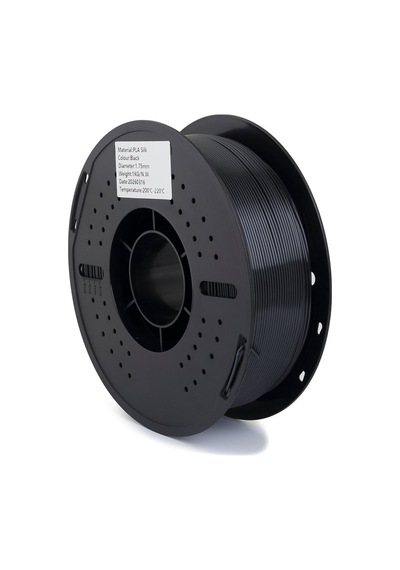 Filamix Silk Siyah Filament 1.75mm 1kg İpeksi Parlak Görünüm