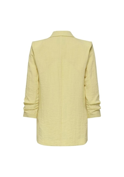 Only Onlita Regular Fit Kruvaze Yaka Blazer Ceket Bayan Ceket 15370275 Sarı Sari