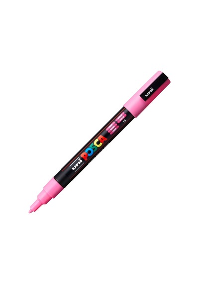 Uni Posca Pc-3M Boyama Markörü 0.9-1.3Mm Pembe
