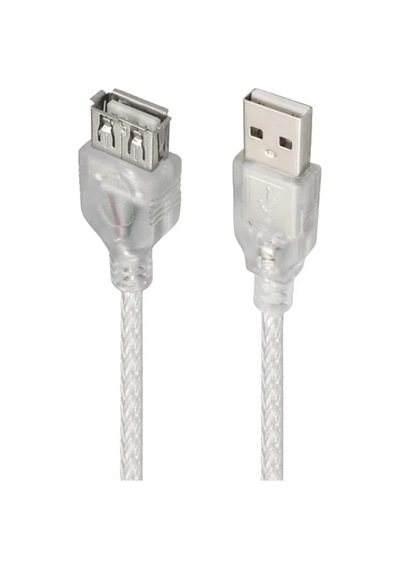 Powermaster Pm-1568 Şeffaf 1.5 Metre Usb 2.0 Uzatma Kablosu