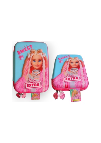 Büyük Kalem Çantası 16x23 , Alüminyum Matara Premium Set Pembe