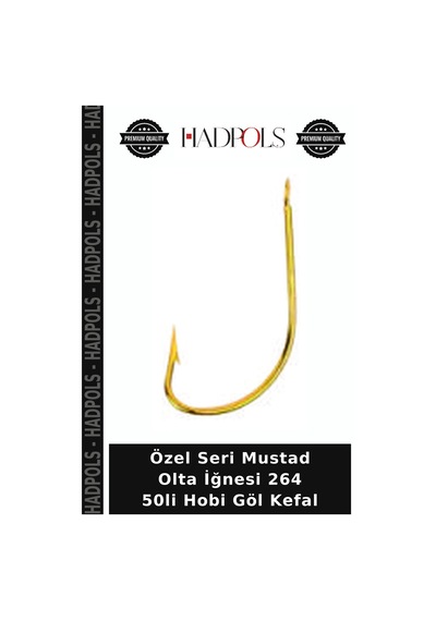 Özel Seri Mustad Olta İğnesi 264 50li Hobi Göl Kefal No:3