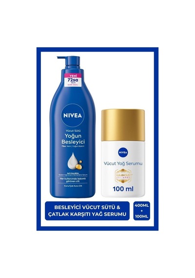Luminous630 Çatlak Karşıtı Vücut Yağ Serumu 100ml Ve Besleyici Nemlendirici Vücut Sütü 400ml