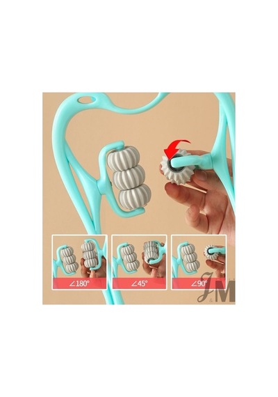 Çok Fonksiyonlu Manuel Altı Tekerlekli Boyun Masaj Aleti Masaj Cihazı / Neck Massager Çok Fonksiyonlu Manuel Altı Tekerlekli Boyun Masaj Aleti Masaj Cihazı / Neck Massager