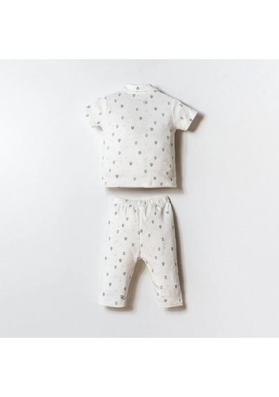 U.S. Polo Assn. U.s. Polo Assn Gömlek Pijama Takımı 2852 Beyaz