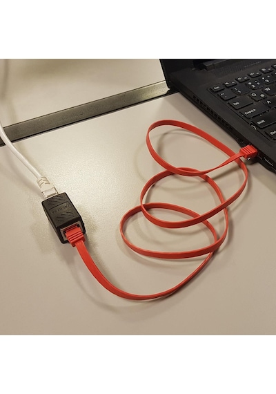 Irenis Cat6 Ethernet Kablo Ekleyici Birleştirici Uzatıcı
