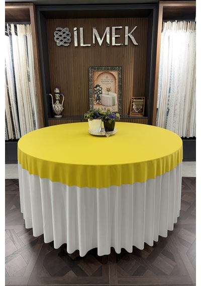 Dertsiz Yuvarlak Masa Örtüsü Kapağı Düğün, Davet, Organizasyon, Otel, Restoranlar Ve Ev İçin Limon Sarısı Limon Sarısı Dertsiz Yuvarlak Masa Örtüsü Kapağı Düğün, Davet, Organizasyon, Otel, Restoranlar Ve Ev İçin Limon Sarısı Limon Sarısı
