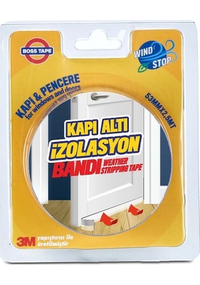 Şeffaf Kapı Altı Rüzgar, Böcek, Toz, Soğuk Önleyici - 3M