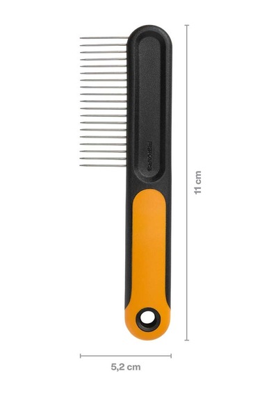 Fiskars Kedi Ve Köpek Tüy Açıcı Geniş Dişli Tarak Fk-2009134 Fiskars