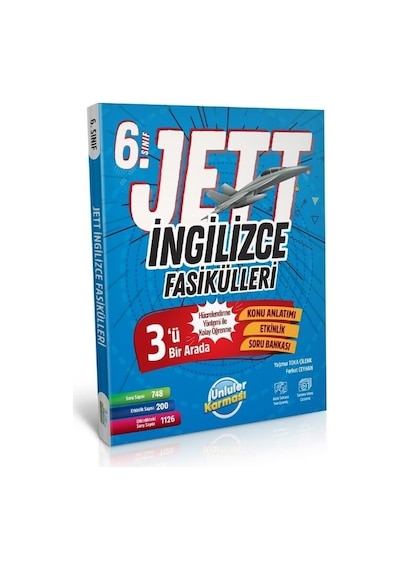 Ünlüler Karması 6. Sınıf Jett İngilizce Fasikülleri