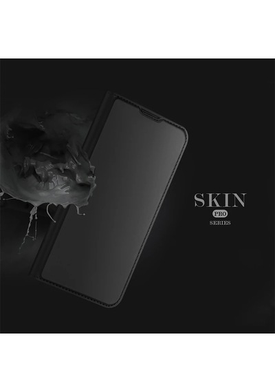 Hepsi Dux Ducis iPhone Uyumlu 14 Pro 6.1 Kılıf Skin Pro Series Flip Cover Kapaklı Kılıf- 5775 Najmaddin Siyah