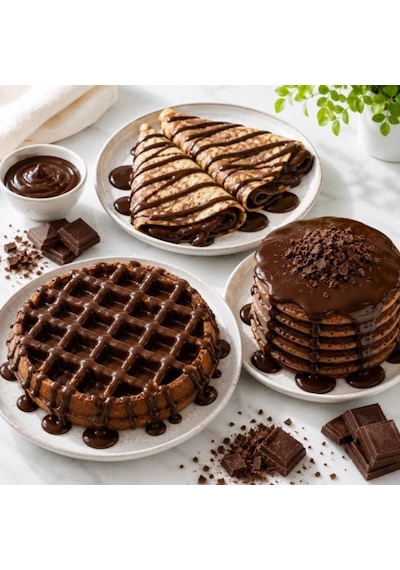 Callei Drou Extra Bitter Waffle Krep Pankek Sos 10 Kg