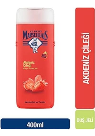 Duş Jeli Organik Akdeniz Çileği 400 Ml Diğer