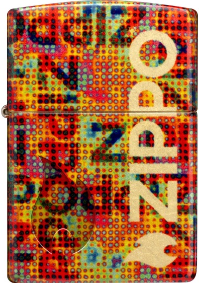 Zippo 48458 Zippo Design Çakmak Çok Renkli