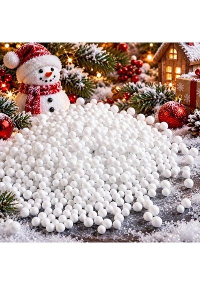 900 Adet Beyaz Yapay Kar Tanesi Yılbaşı Ağacı Süsleri Noel Ağacı Süsleri Vitrin Mekan Süsleme Diğer