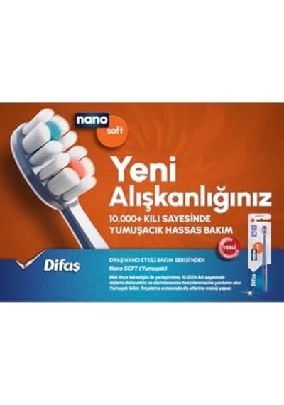 Difaş Soft Yumuşak Diş Fırçası
