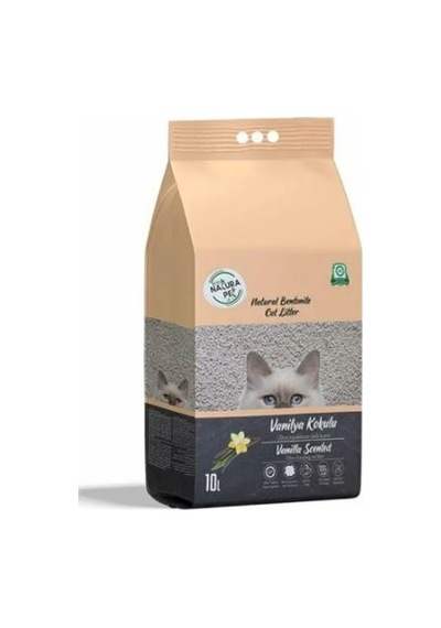 Eco Natura Vanilya Kokulu İnce Topaklaşan Bentonit Kedi Kumu 10 L