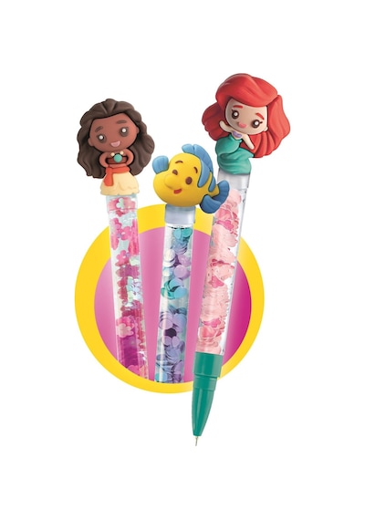 Clementoni Disney Prenses Kalem Laboratuvarı, 6+ Yaş Çocuklar İçin Yaratıcı Kit, 50+ Aksesuar Ve 8 Kişiselleştirilmiş Kalem, İtalyan Dili, 18202