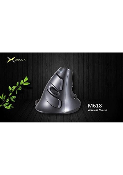 Delux M618gx Ergonomik Dikey 6 Tuşlu Kablosuz Optik Mouse Genel