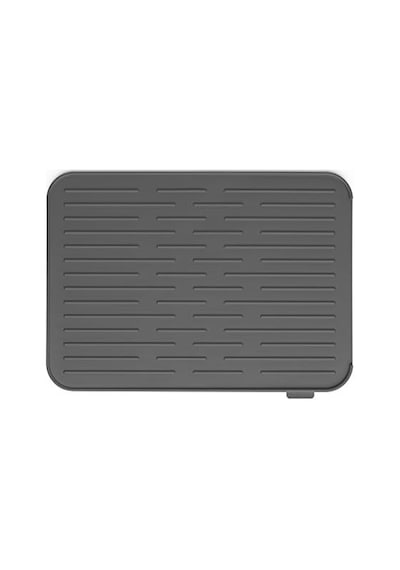 Brabantia Silikon Damlama Matı, Çelik, Koyu Gri, 43,8 X 32,5 X 0,9 Cm Açık Bej