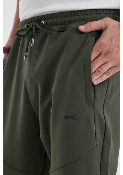 Slazenger Variable Erkek Cepli Haki Eşofman Altı Haki