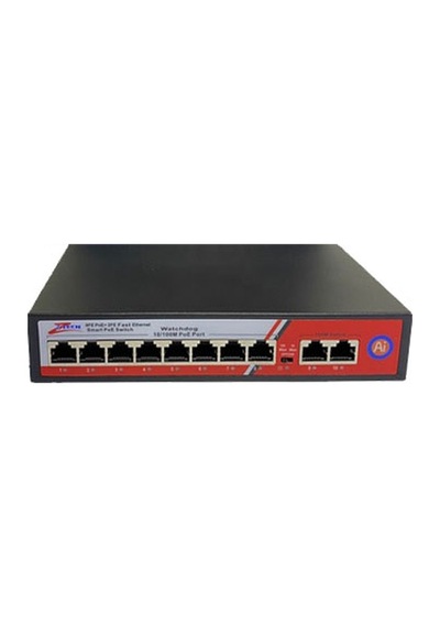 Ztech Zr-1008 Poe Switch 8 Port