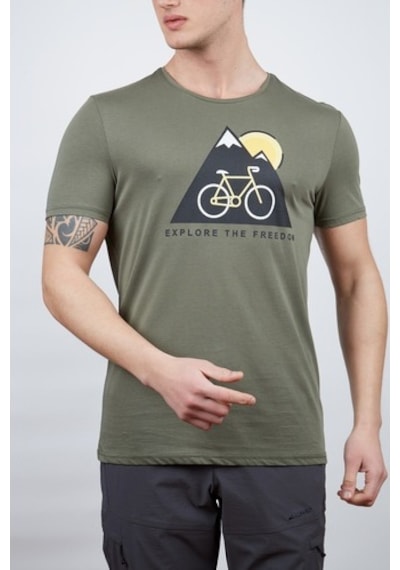 Alpinist Tarius Erkek T-Shirt Açık Haki (543375673)
