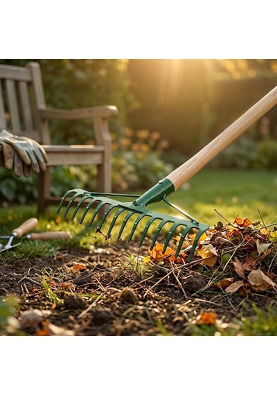 Sait Demirci Tt-0014 14 Dişli Takviyeli Metal Tırmık 37 Cm- 12'li Paket