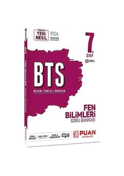 Puan Yayınları 7. Sınıf Bts Fen Bilimleri Soru Bankası (553213237)