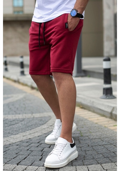 Madmext Madmext Bordo Erkek Regular Fit Şort 4842-bordo Bordo