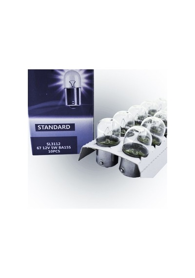 10 Adet 12V 5W 67 Ampul R5W
