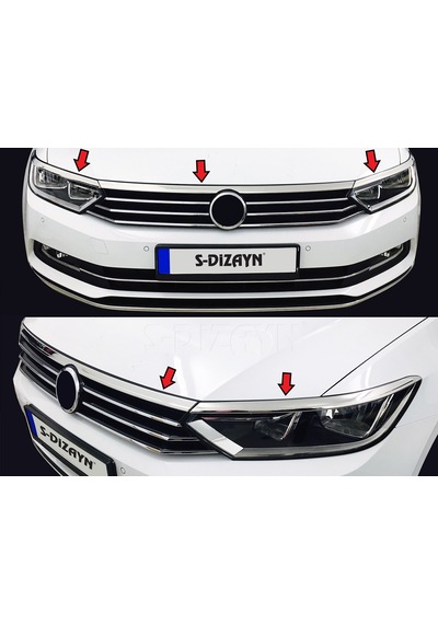 Vw Passat B8 Krom Takımı Full Paket 2015 2016 2017 2018 2019