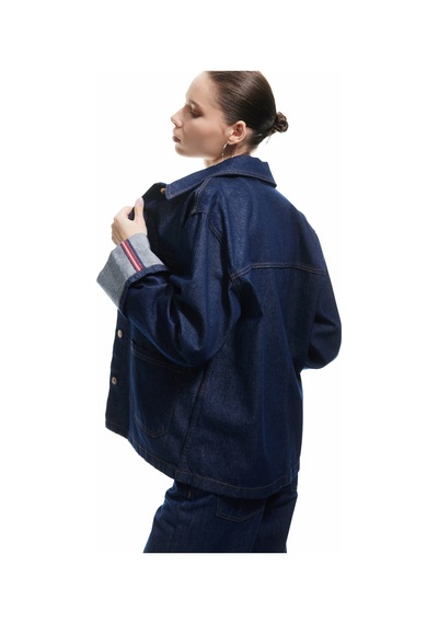 Koton Pamuklu Cep Detaylı Klasik Yaka Düğmeli Denim Ceket Koyu İndigo 5sal50027md Dark Indigo İndigo Koton Pamuklu Cep Detaylı Klasik Yaka Düğmeli Denim Ceket Koyu İndigo 5sal50027md Dark Indigo İndigo