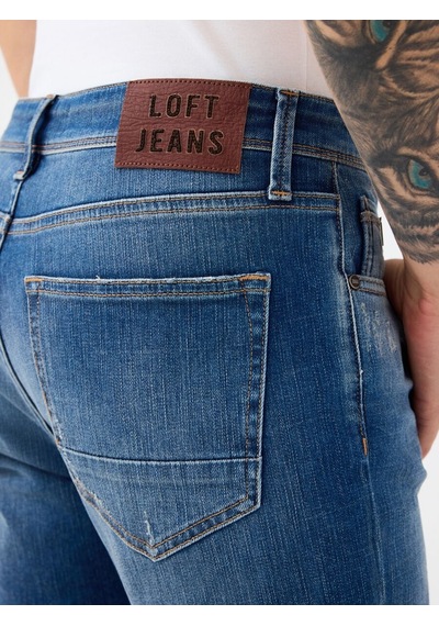 LOFT Justin Skinny Fit Erkek Pantolon Lf2041796 Q1.v1 Denim