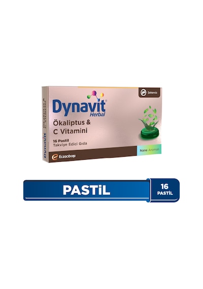 Dynavit Herbal Okaliptüs C Vitamini 16 Pastil