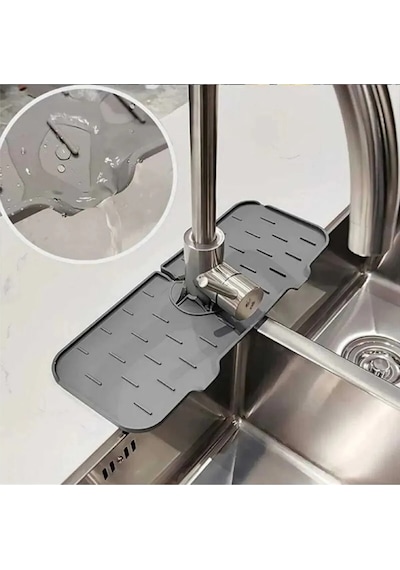 Silikon Mutfak & Lavabo Matı, Antrasit Silikon Diğer