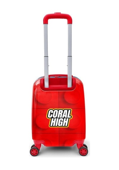 Coral High Kids Blok Desenli Çocuk Valizi 16793 Çok Renkli