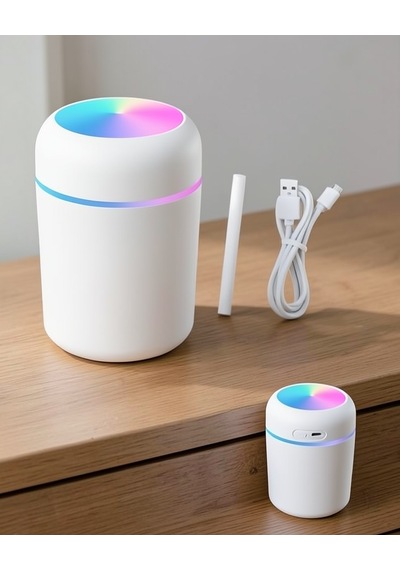 Usb Nemlendirici Buhar Makinesi, Led Işıklı Dekoratif