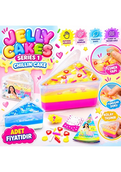 Jelly Cakes Series 1 Chillin Cake Adet Fiyatıdır