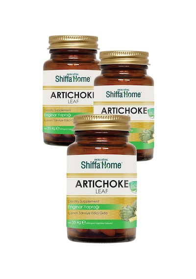 Aksu Vital Shiffa Home Enginar Yaprağı Artichoke Leaf 590 MG 60 Kapsül 3 Adet